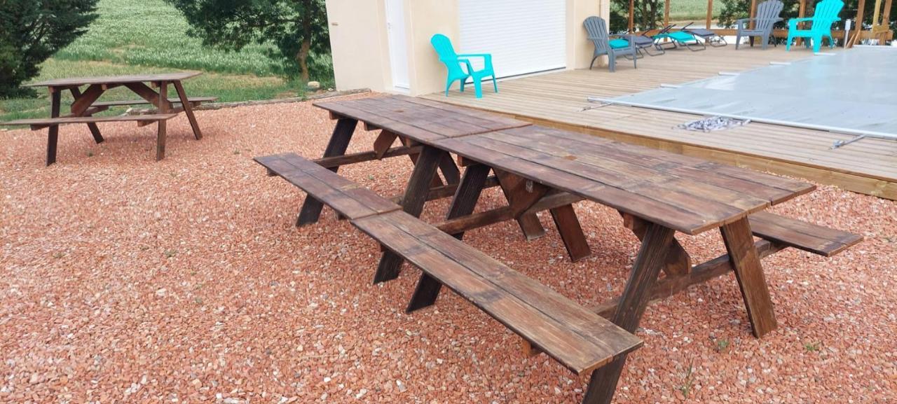 Maison De Campagne, Bord De Lac, Piscine, Billard 11 Per Plieux エクステリア 写真