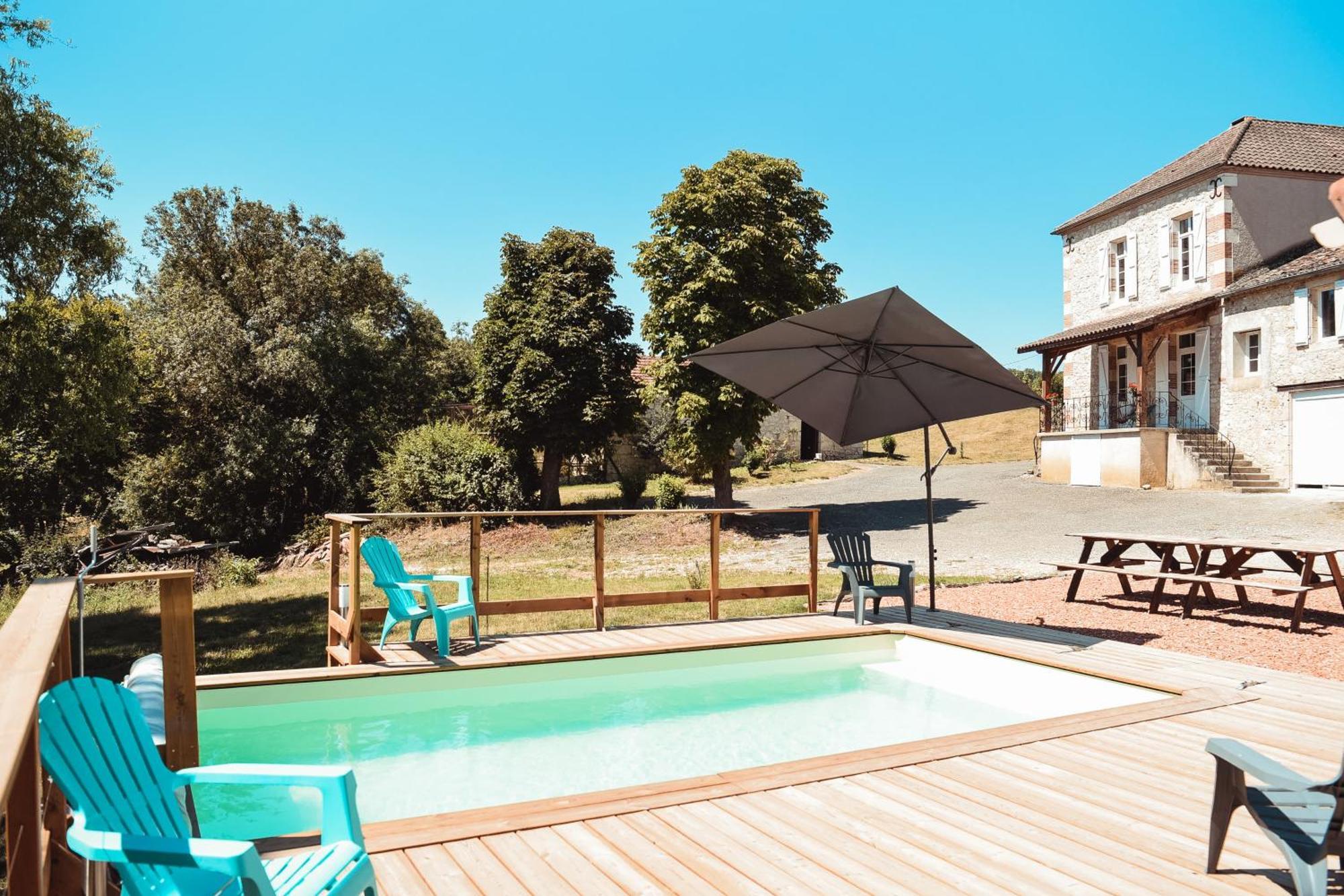 Maison De Campagne, Bord De Lac, Piscine, Billard 11 Per Plieux 部屋 写真